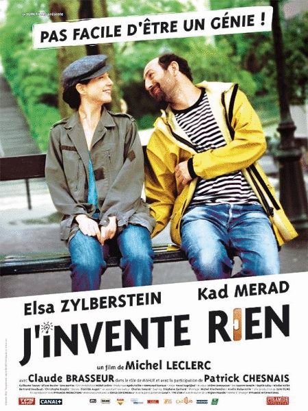 L'affiche du film J'invente rien
