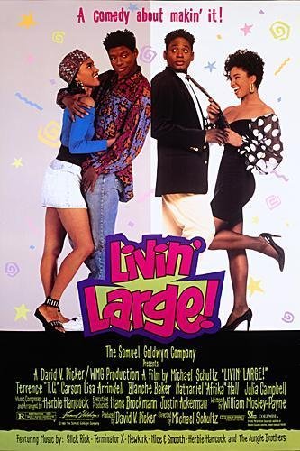 L'affiche du film Livin' Large!