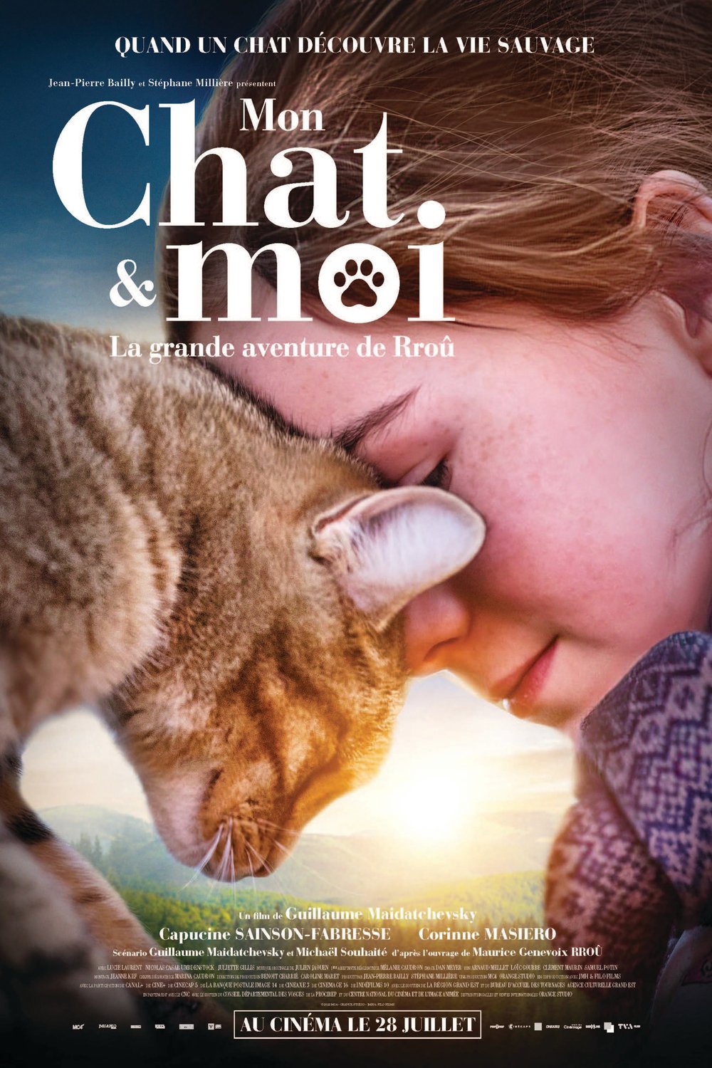 Poster of the movie Mon chat et moi: La grande aventure de Rroû [2023]