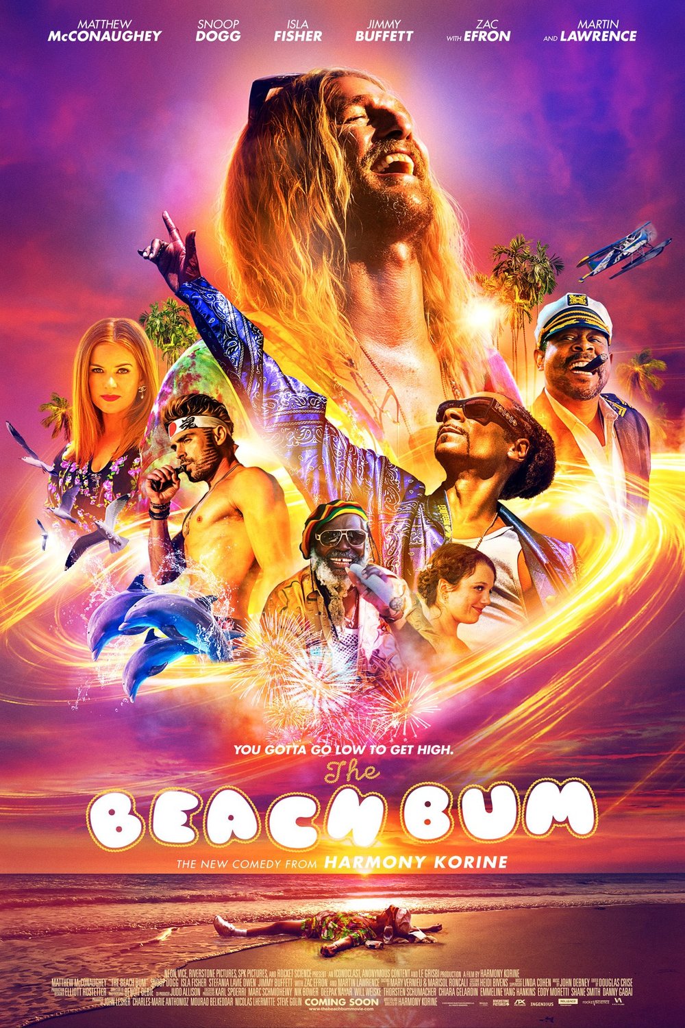 Poster of the movie The Beach Bum [2019]