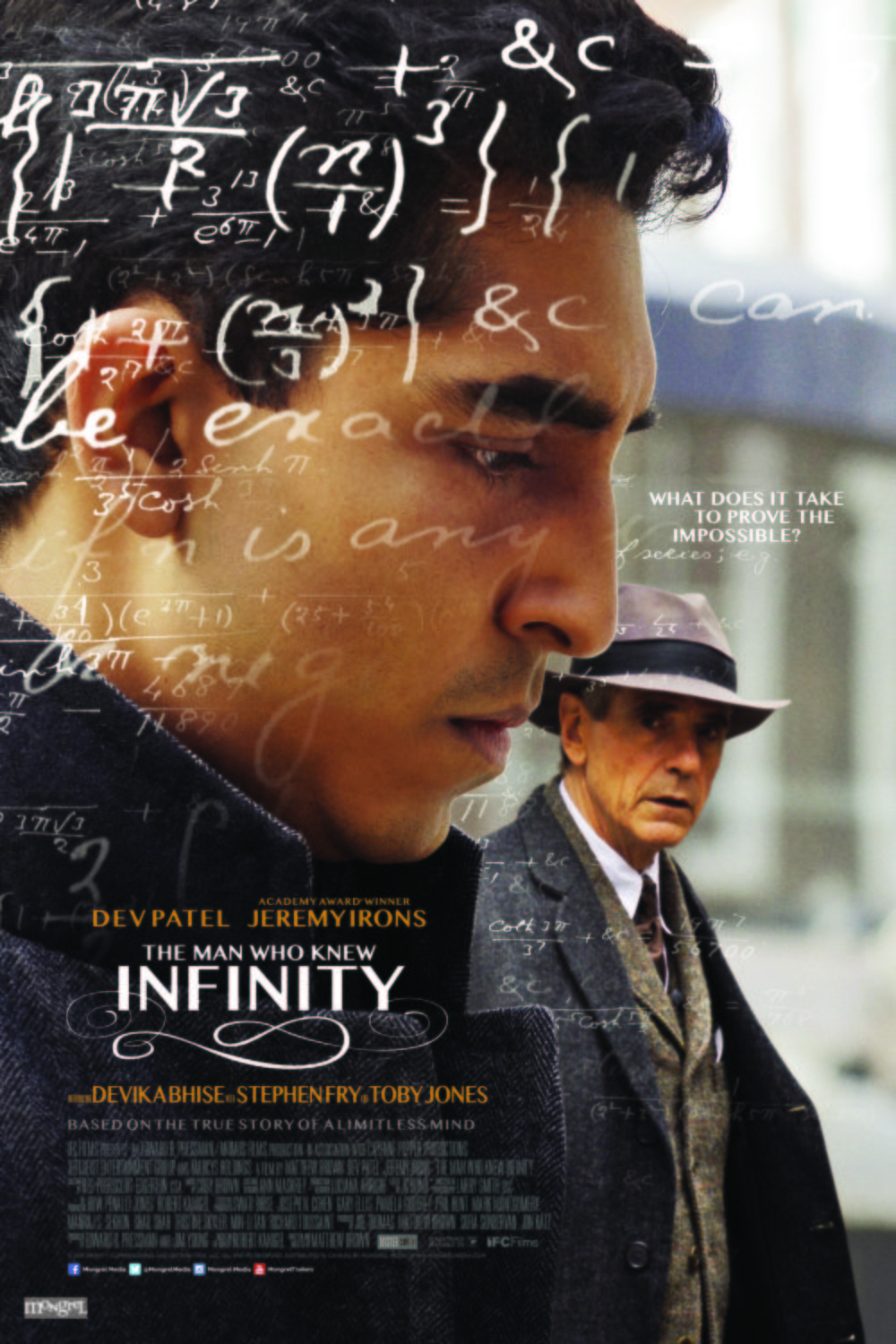 Poster of the movie The Man Who Knew Infinity [2015]