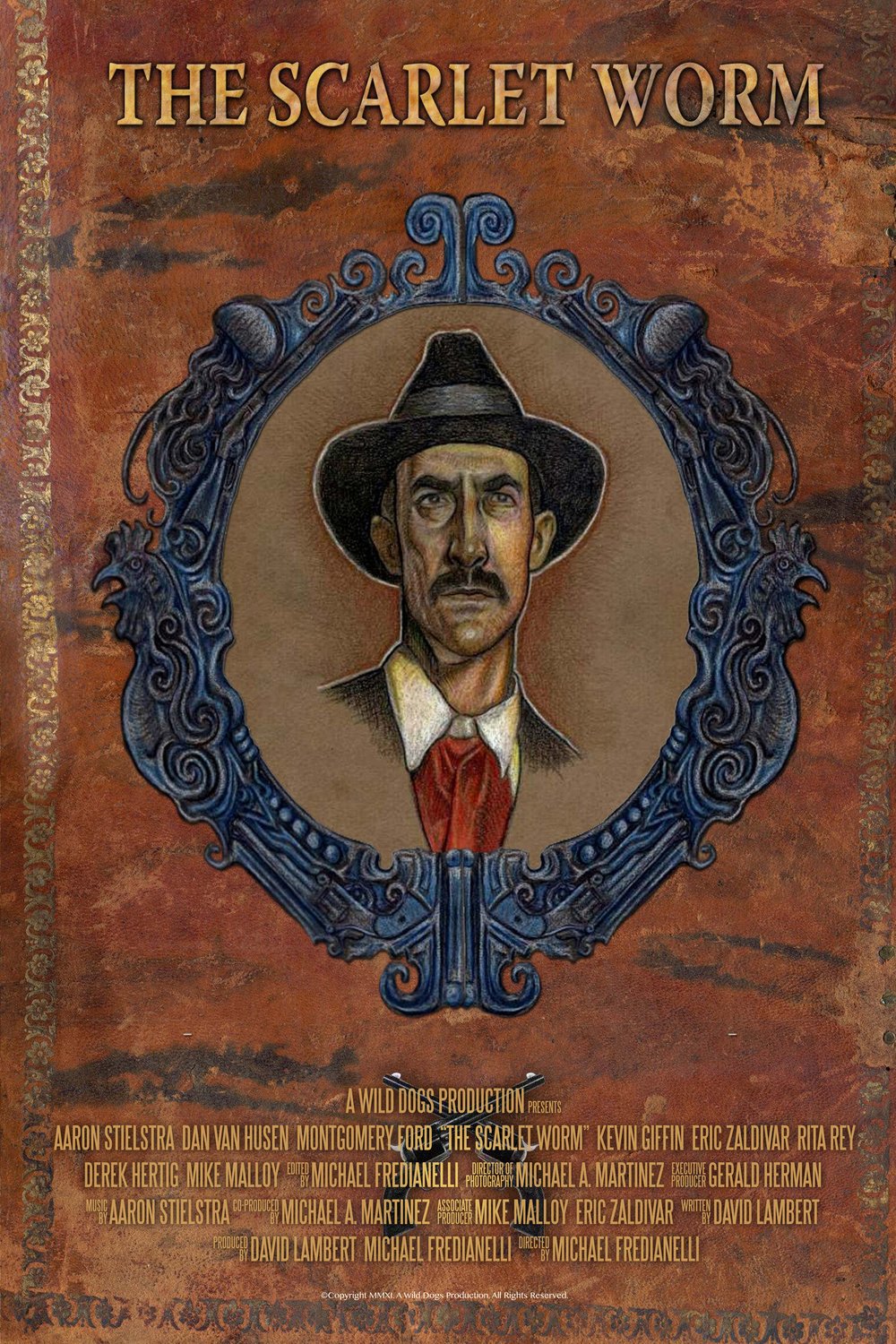 L'affiche du film The Scarlet Worm