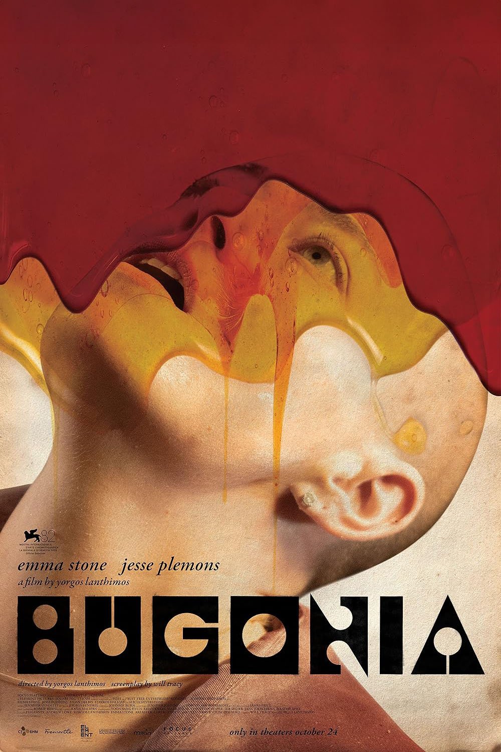 L'affiche du film La Bugonia v.f.