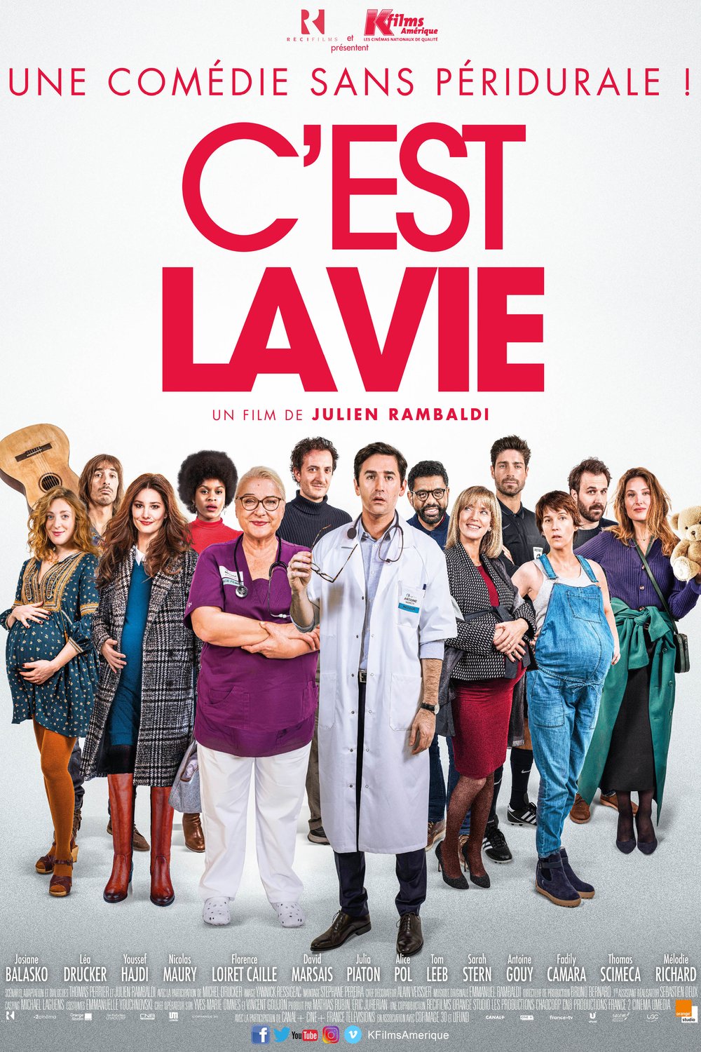 L'affiche du film C'est la vie