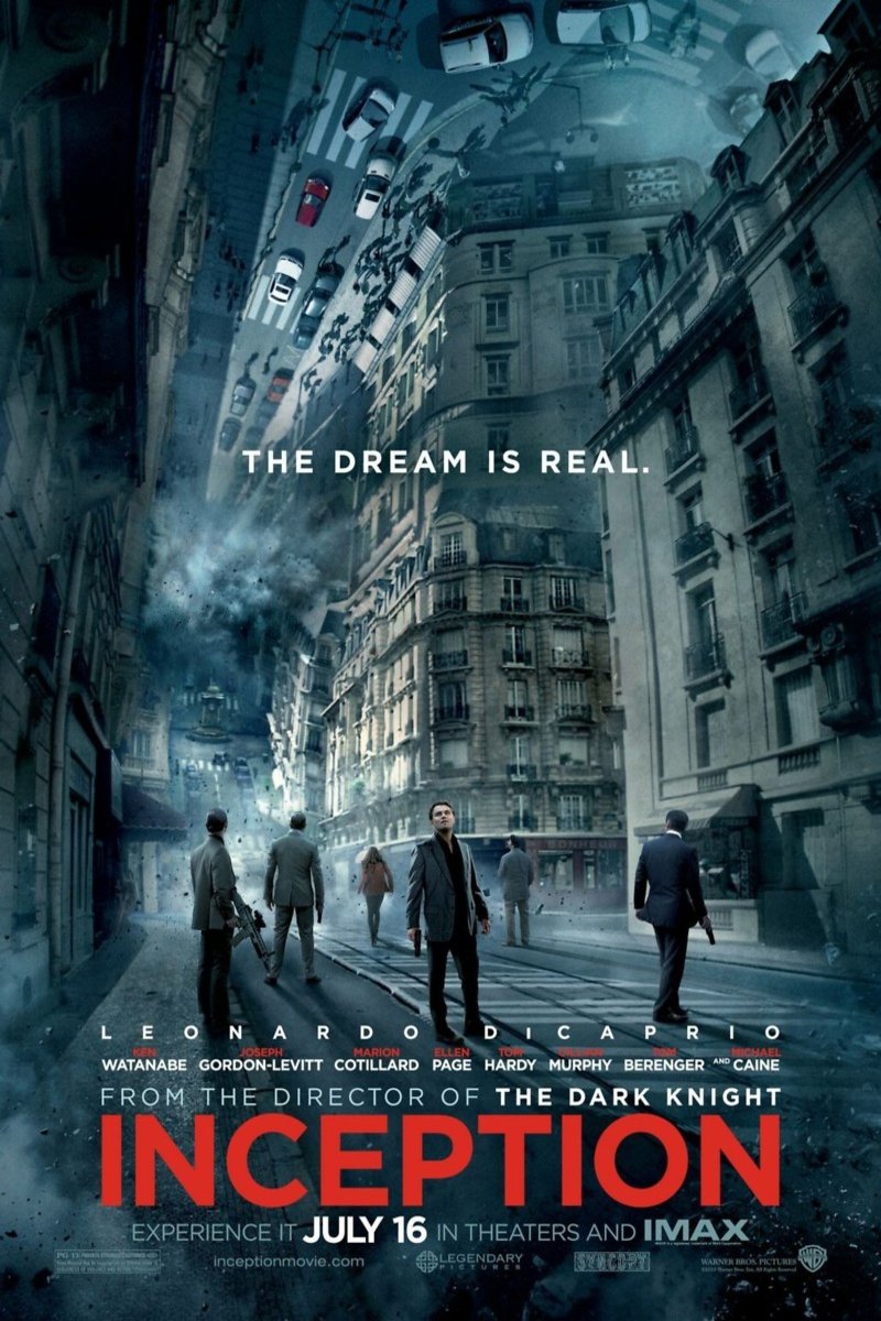 L'affiche du film Inception