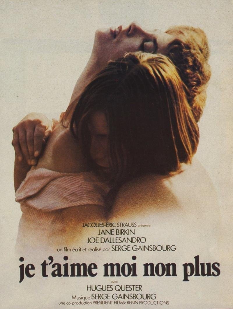 L'affiche du film Je t'aime moi non plus