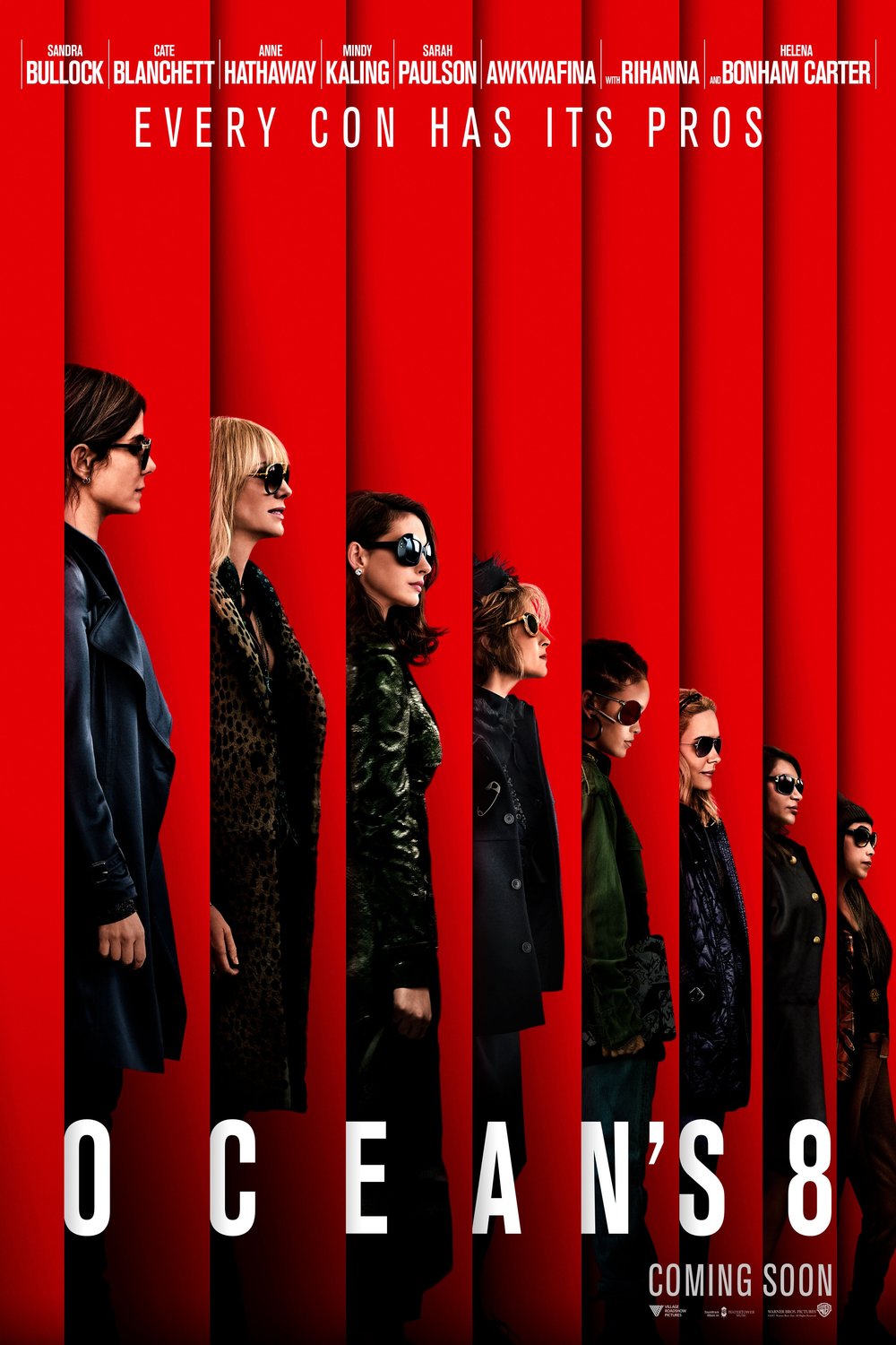 L'affiche du film Debbie Ocean 8