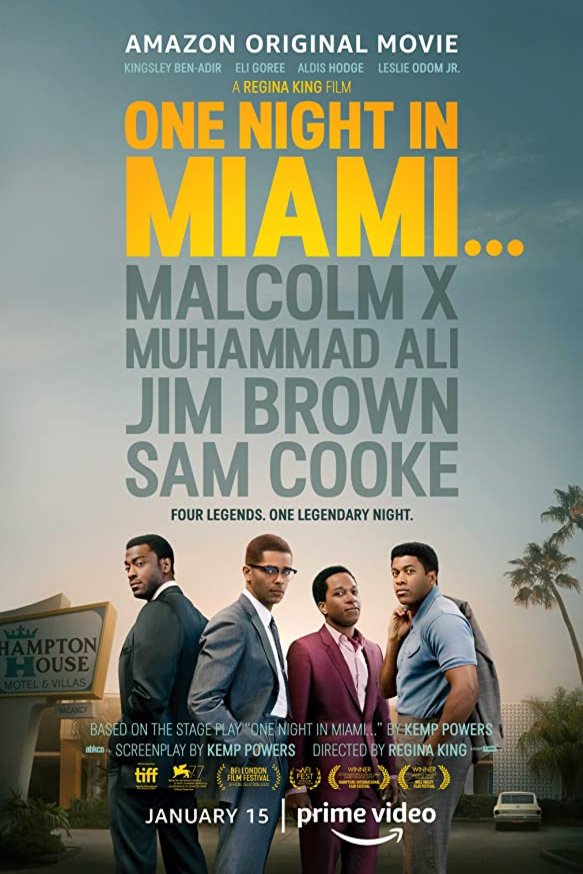 L'affiche du film One Night in Miami