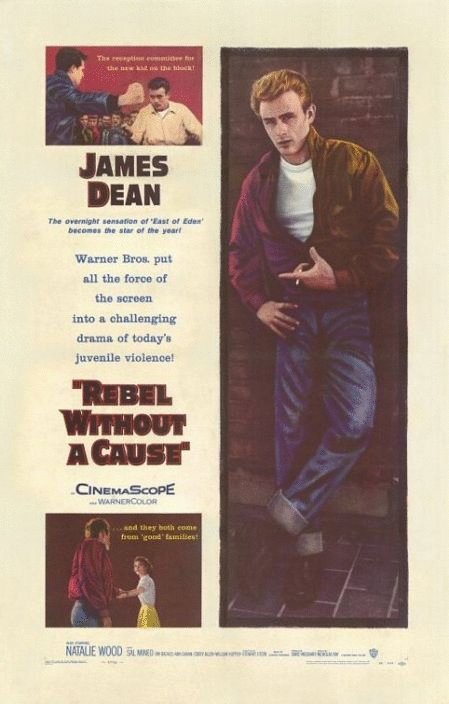 L'affiche du film Rebel Without A Cause