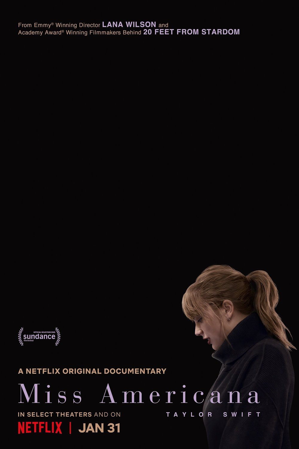 L'affiche du film Taylor Swift: Miss Americana