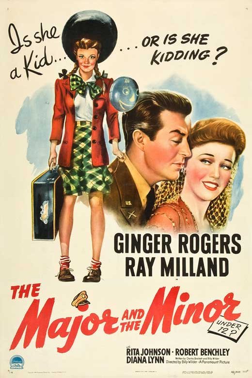 L'affiche du film The Major and the Minor