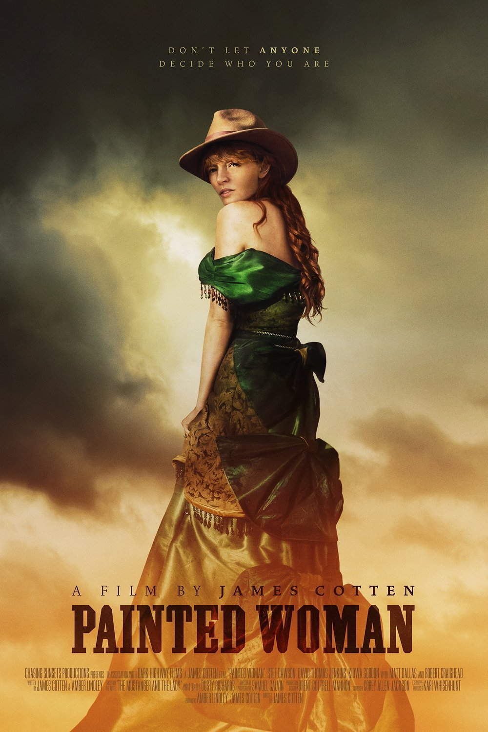 L'affiche du film Painted Woman