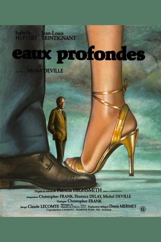 L'affiche du film Eaux profondes