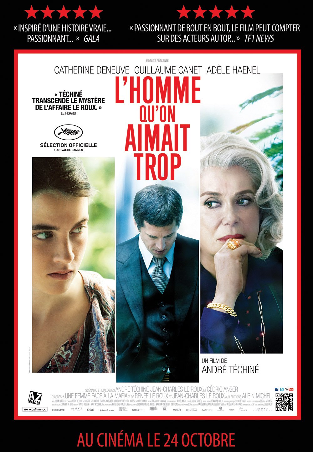 L'affiche du film L'Homme qu'on aimait trop
