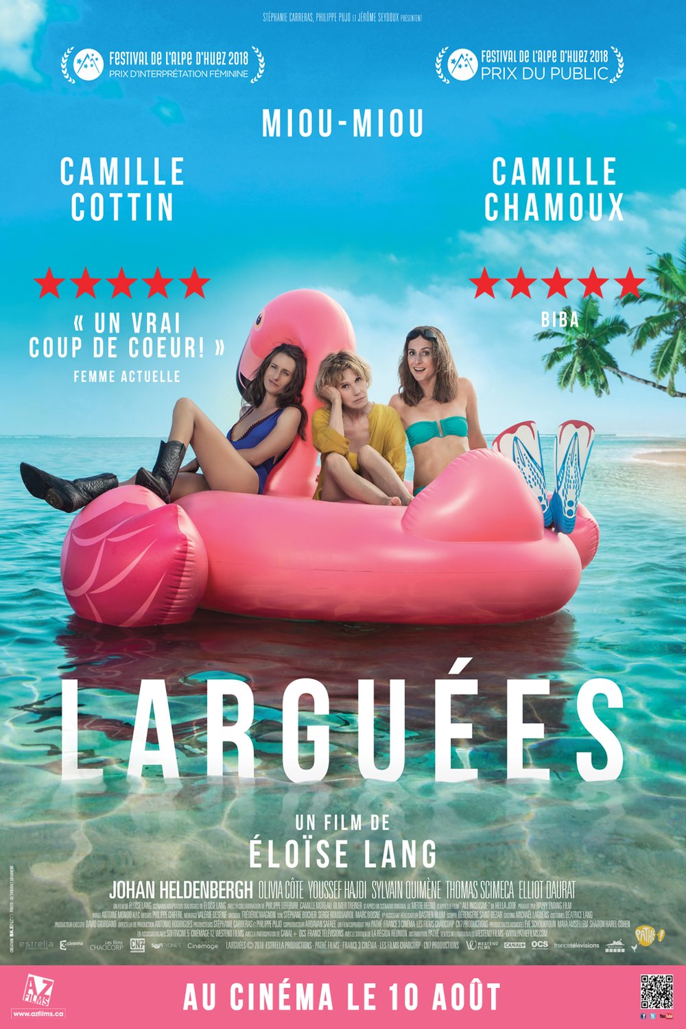 L'affiche du film Larguées