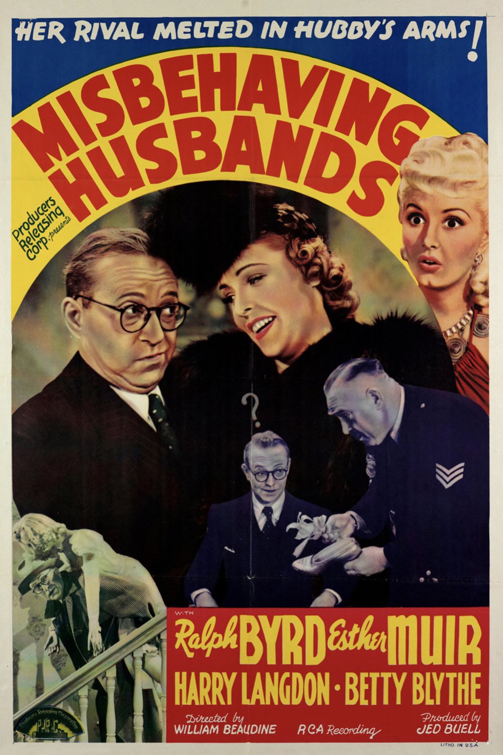 L'affiche du film Misbehaving Husbands