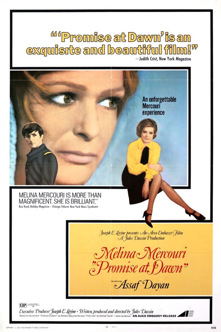 L'affiche du film Promise at Dawn