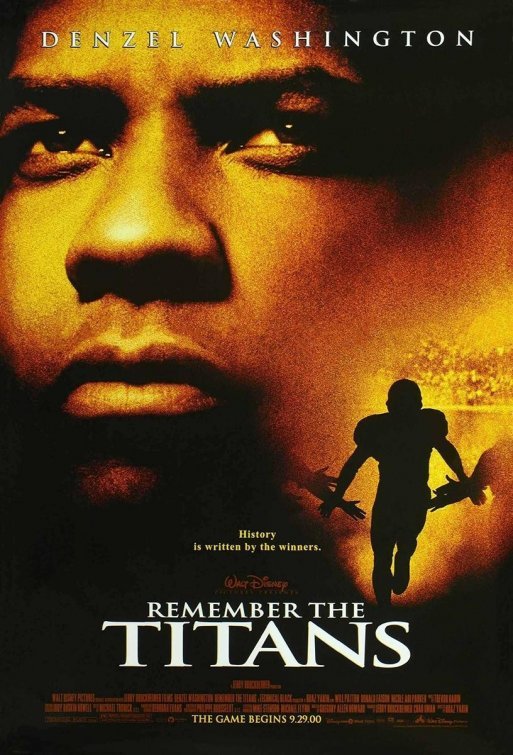 L'affiche du film En souvenir des Titans