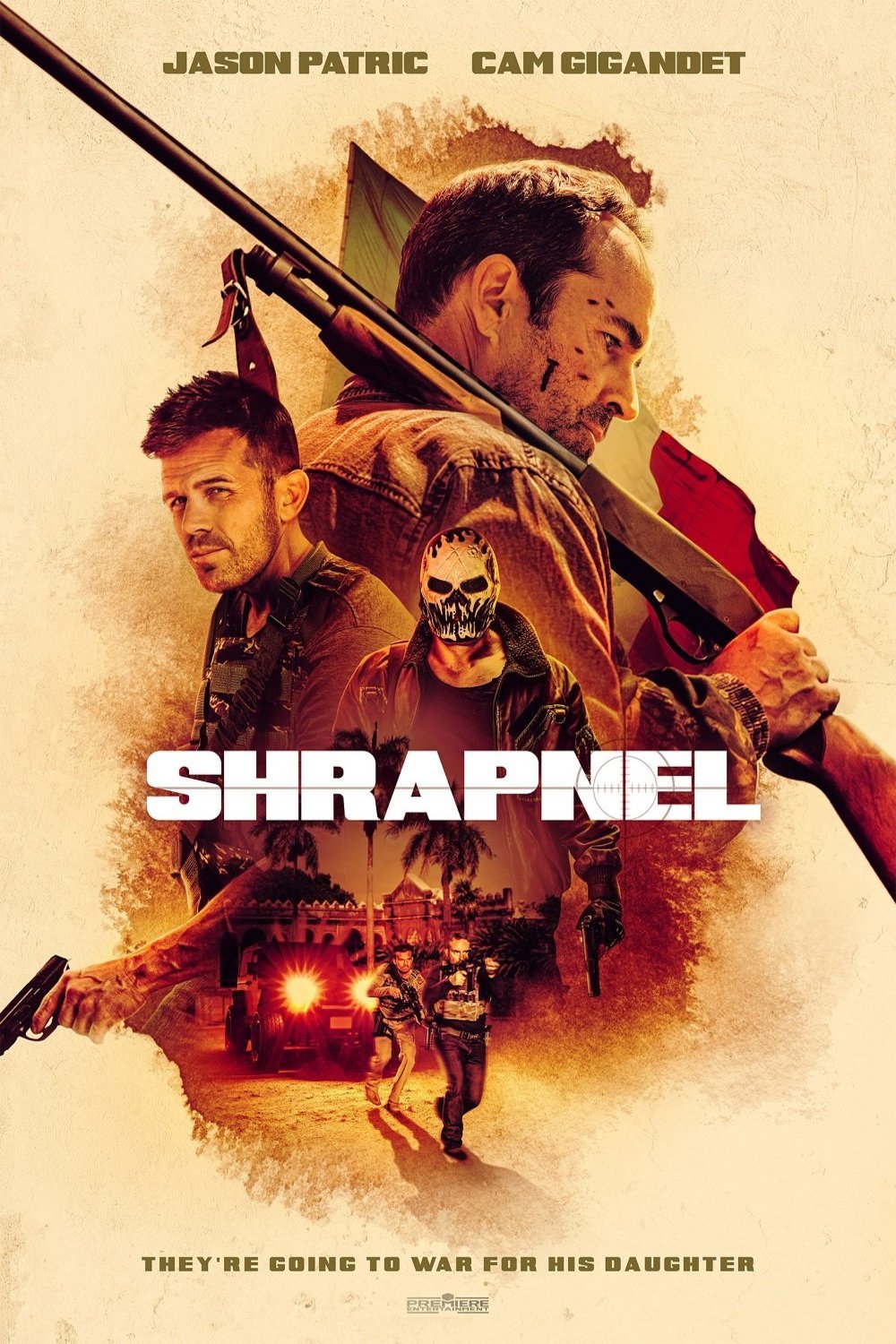 L'affiche du film Shrapnel