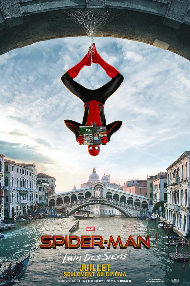 L'affiche du film Spider-Man: Loin des siens