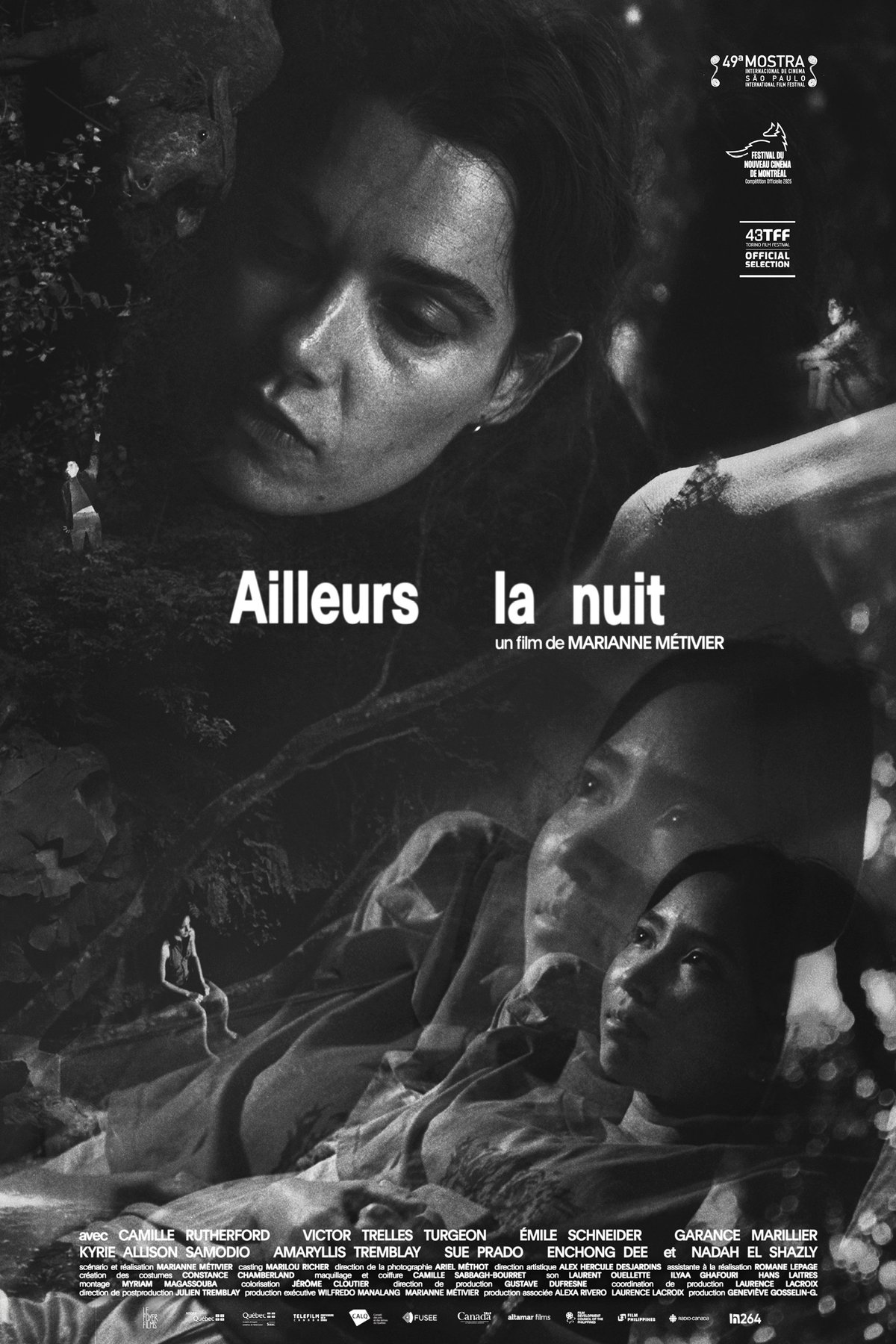 Poster of the movie Ailleurs la nuit [2025]