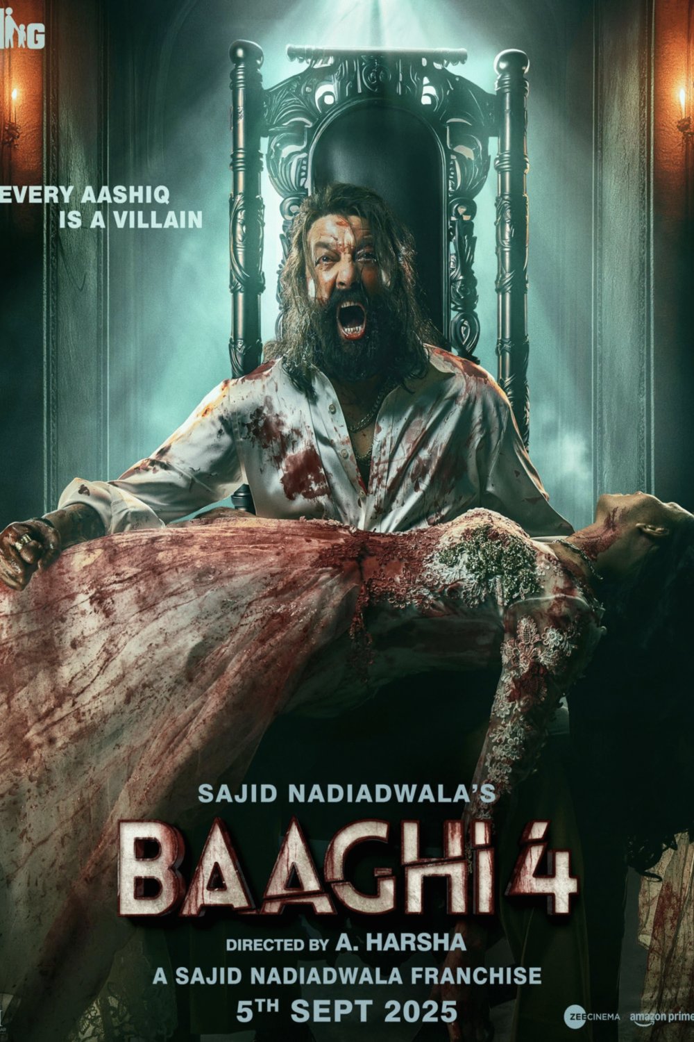 L'affiche du film Baaghi 4