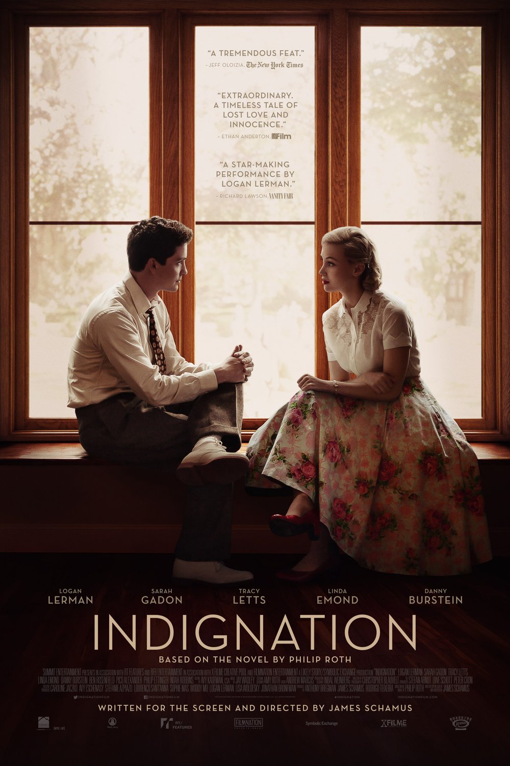 L'affiche du film Indignation