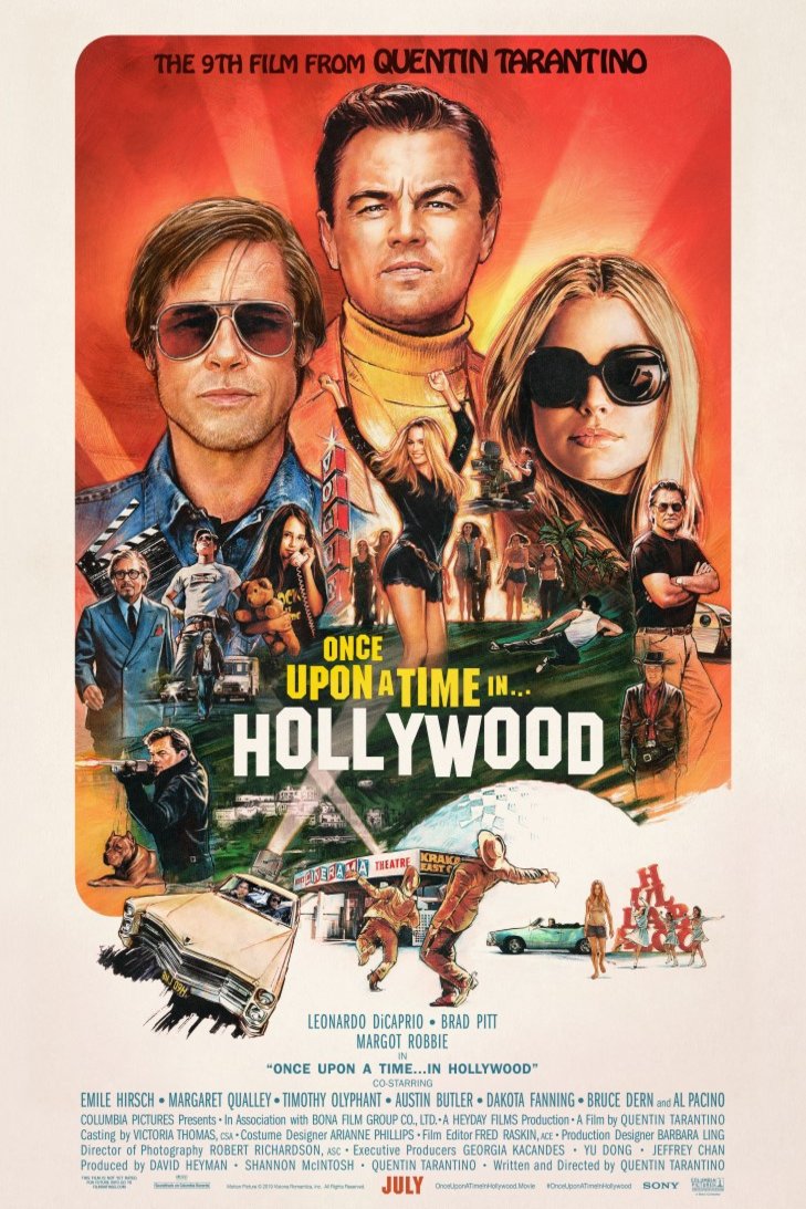 Poster of the movie Once Upon a Time... in Hollywood [2019]