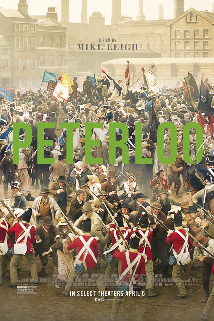 L'affiche du film Peterloo