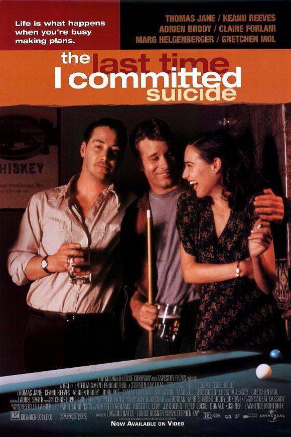 L'affiche du film The Last Time I Committed Suicide