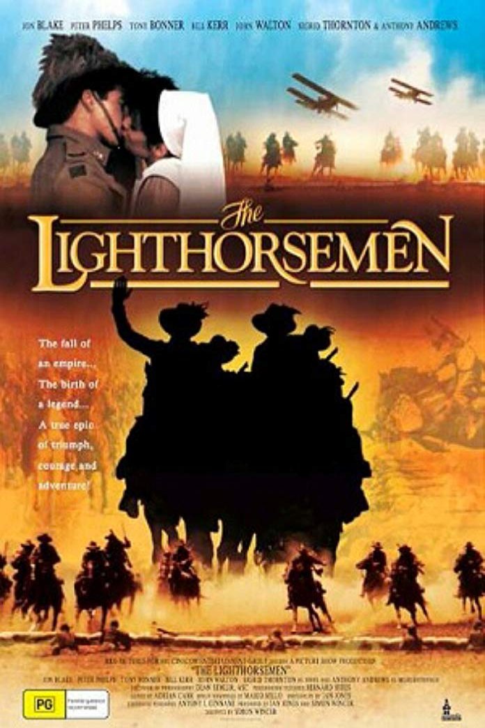 L'affiche du film La Chevauchée de feu