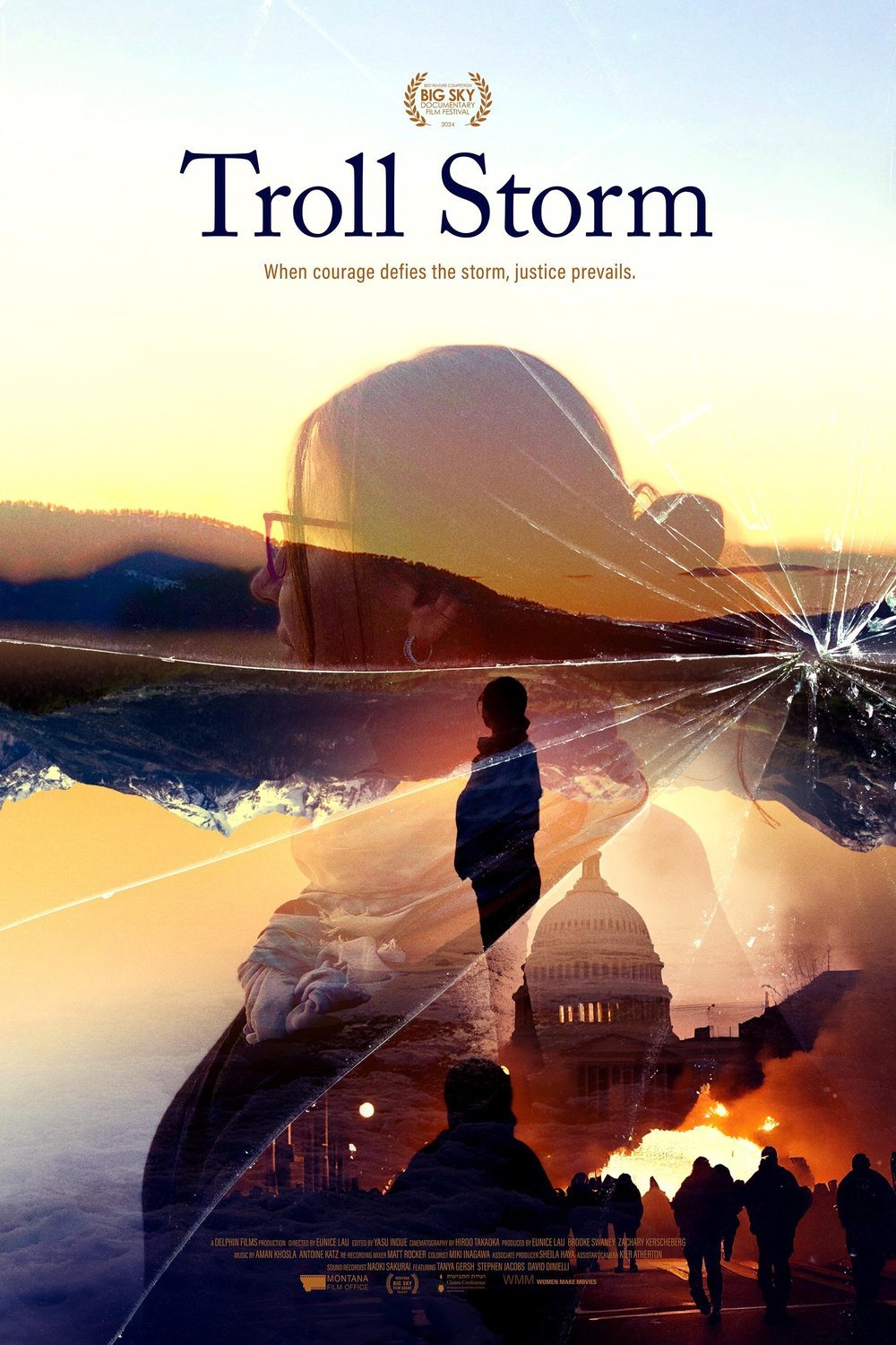 L'affiche du film Troll Storm