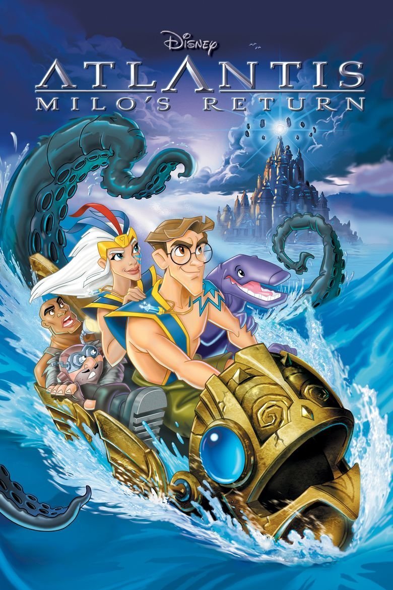 L'affiche du film Les Énigmes de l'Atlantide
