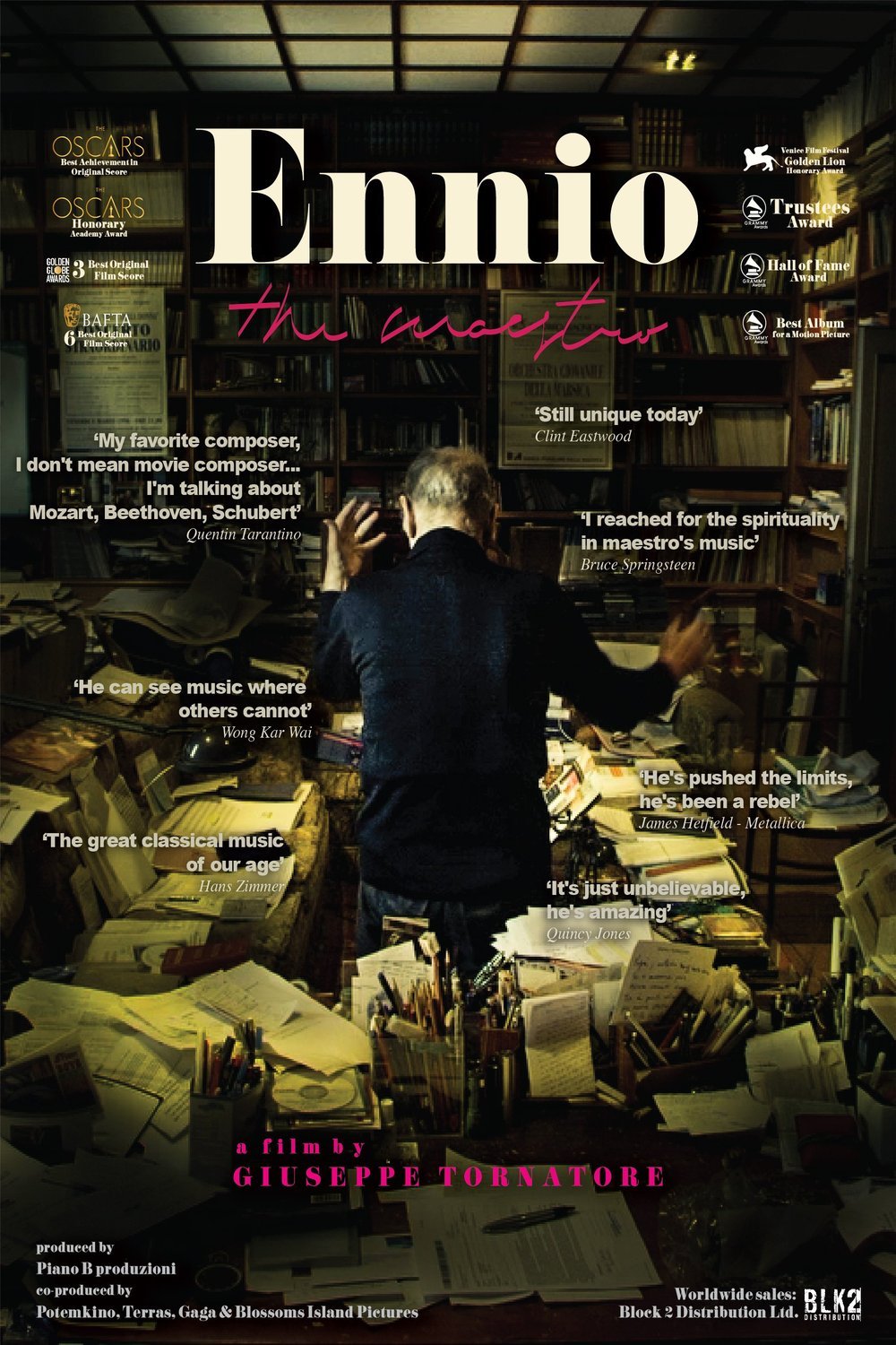 L'affiche du film Ennio