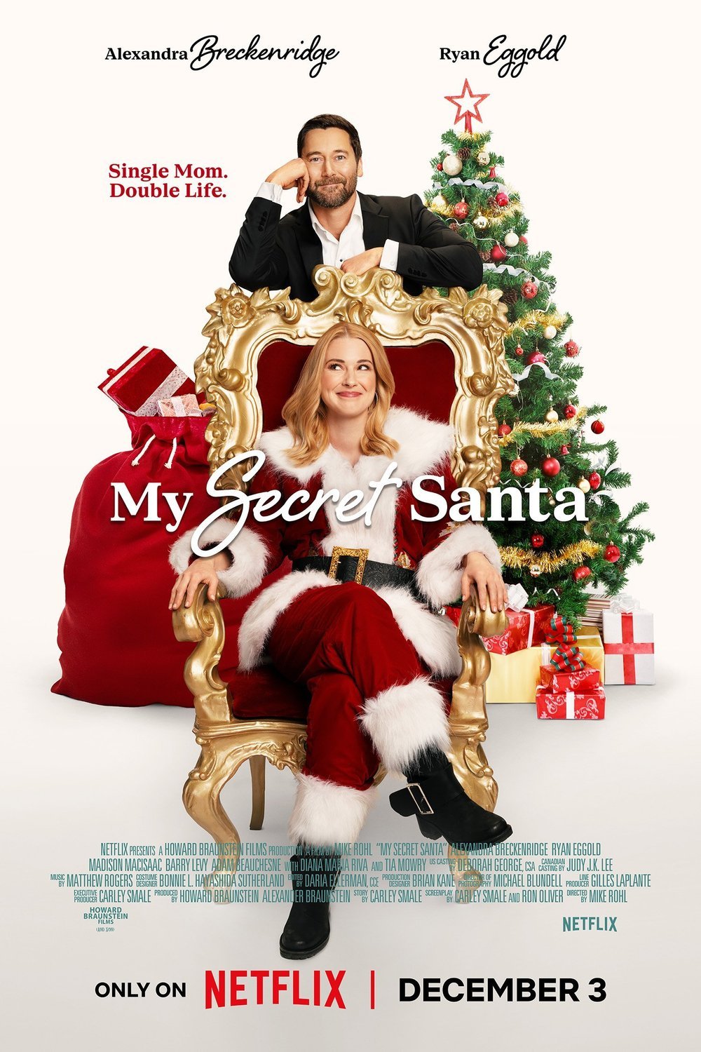 L'affiche du film My Secret Santa