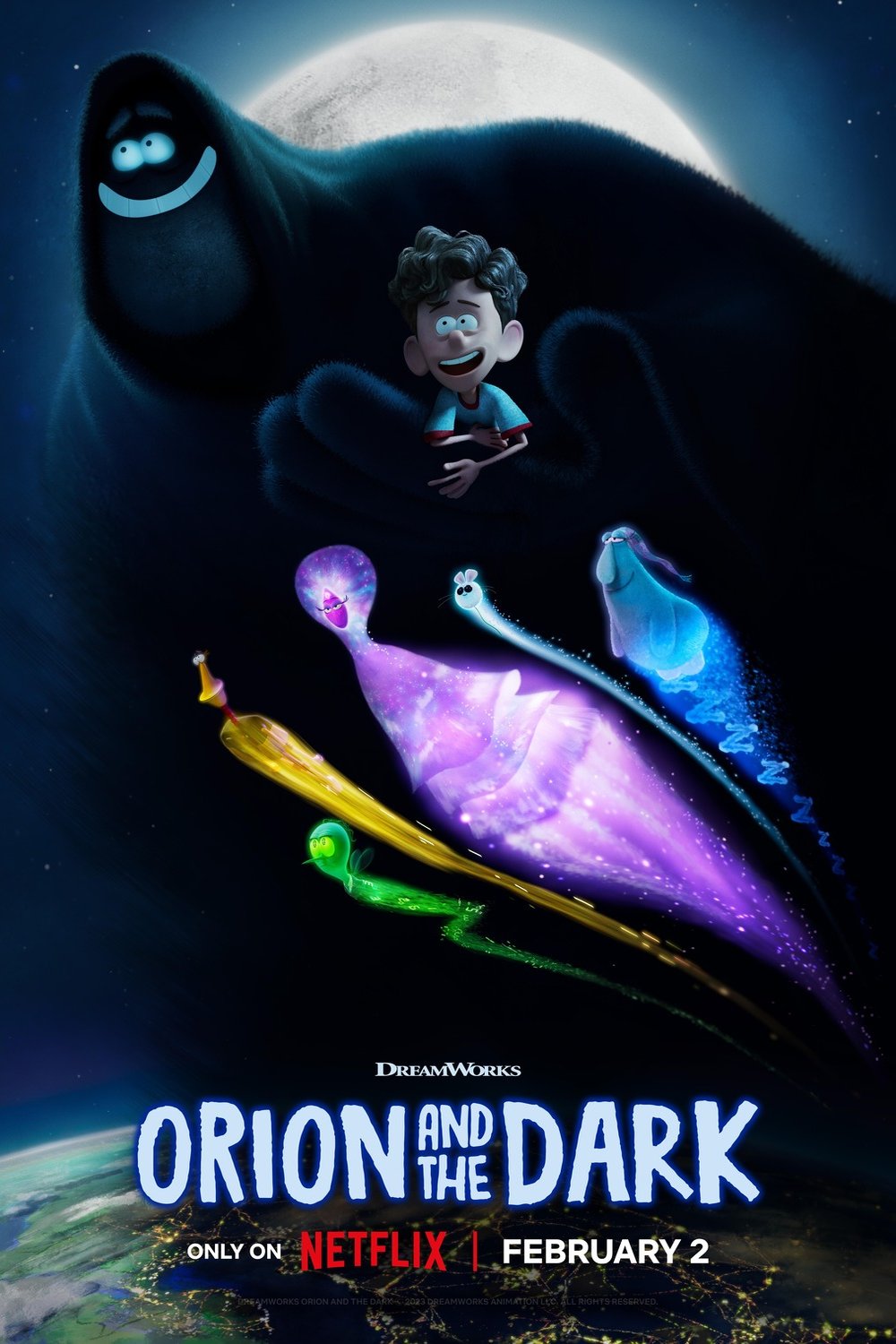L'affiche du film Orion and the Dark