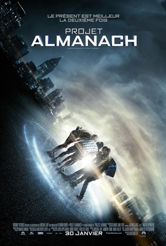 L'affiche du film Projet Almanach v.f.