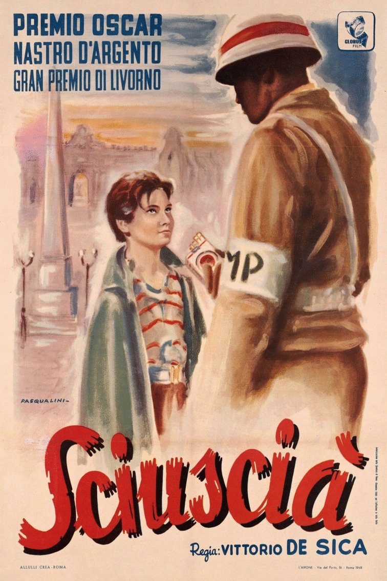 L'affiche du film Sciuscià
