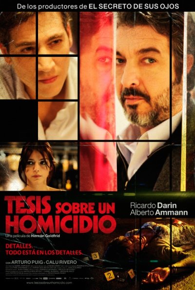 L'affiche du film Tesis sobre un homicidio