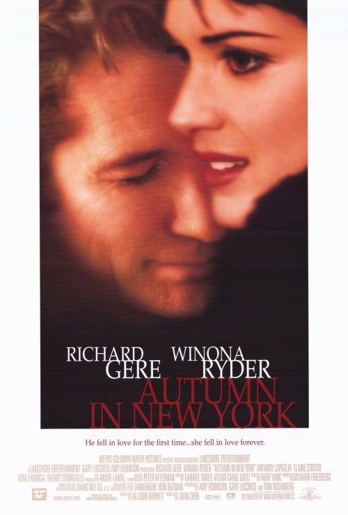 L'affiche du film New York En Automne