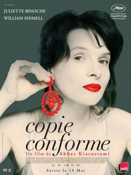 L'affiche du film Copie Conforme
