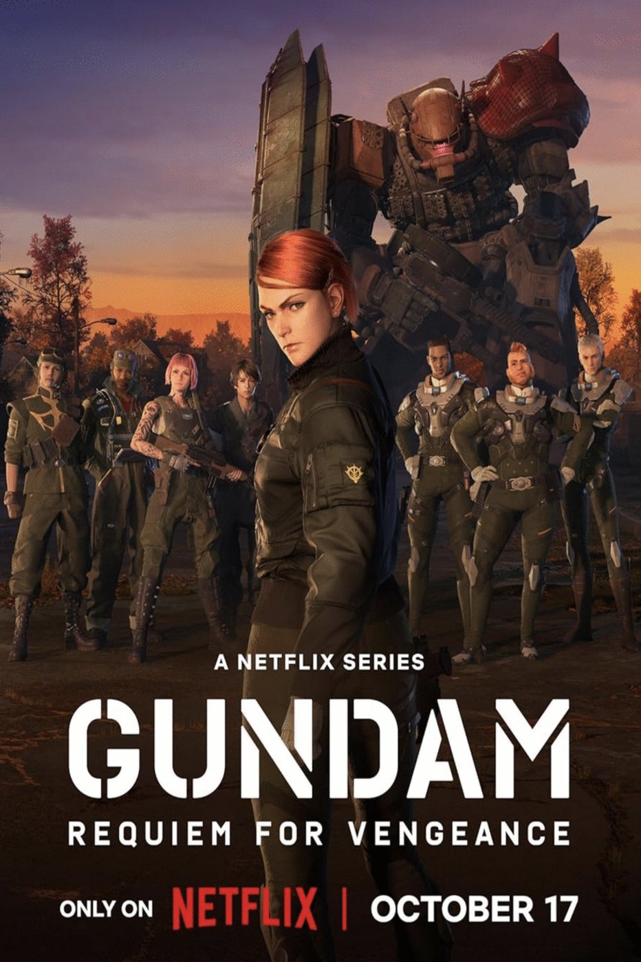 L'affiche du film Kidô senshi Gandamu: Fukushû no Requiem