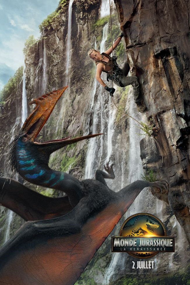 L'affiche du film Monde jurassique: La renaissance