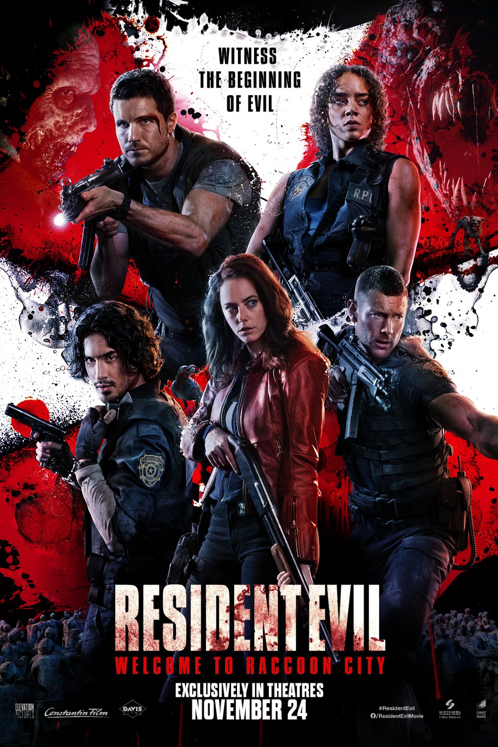 Poster of the movie Resident Evil: Welcome to Raccoon City [2021]