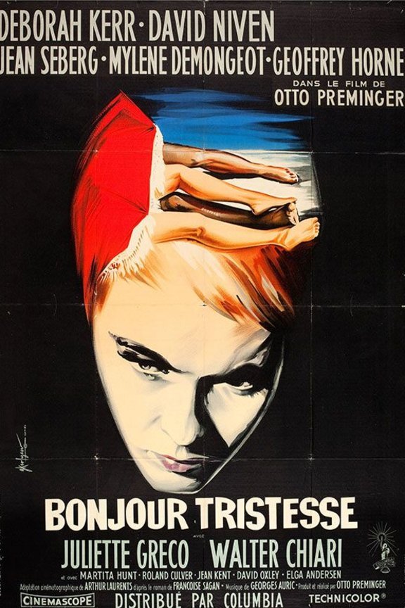 L'affiche du film Bonjour Tristesse