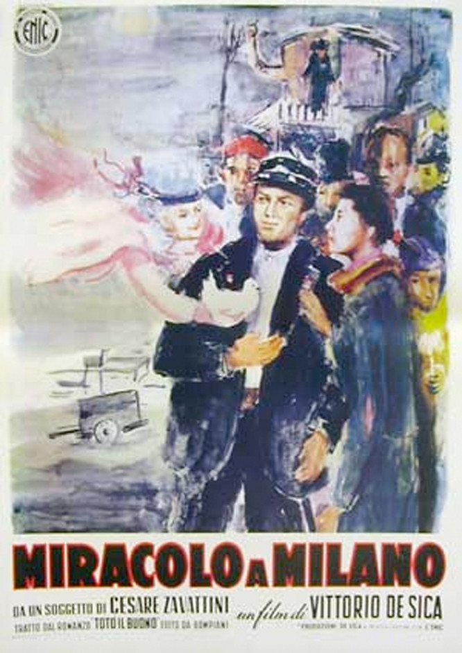 L'affiche du film Miracle à Milan