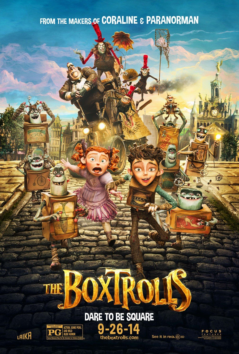 Poster of the movie The Boxtrolls