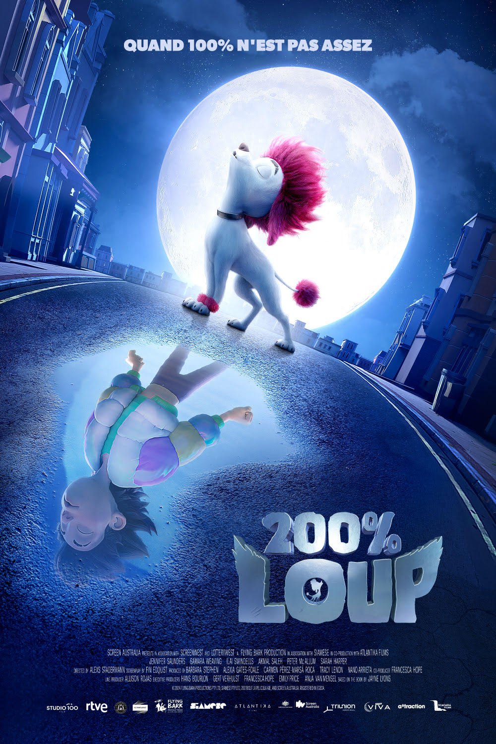 L'affiche du film 200% Loup