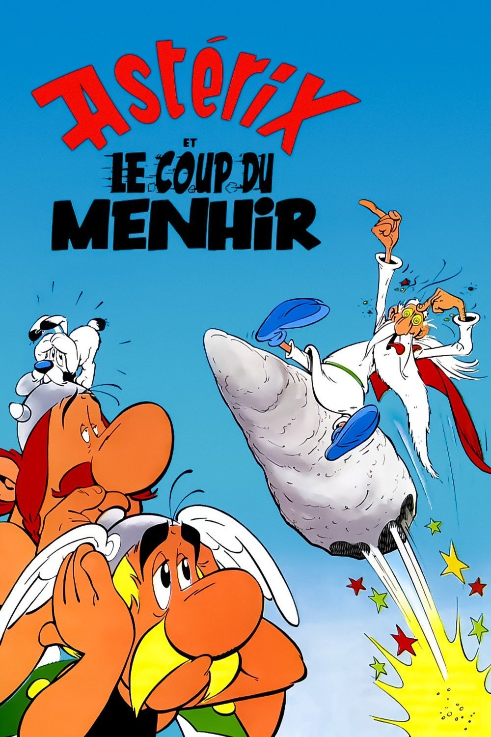 L'affiche du film Astérix et le Coup du menhir