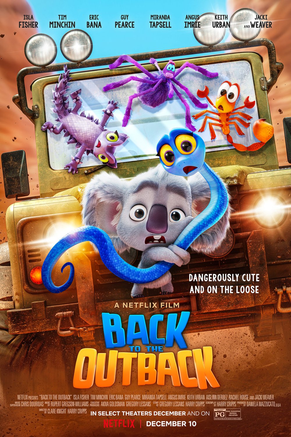 L'affiche du film Back to the Outback